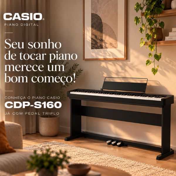 Piano Casio CDP-S160: vale a pena para iniciantes?